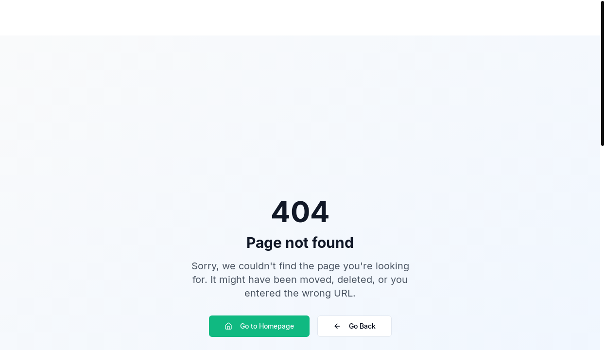 404 Error Preview