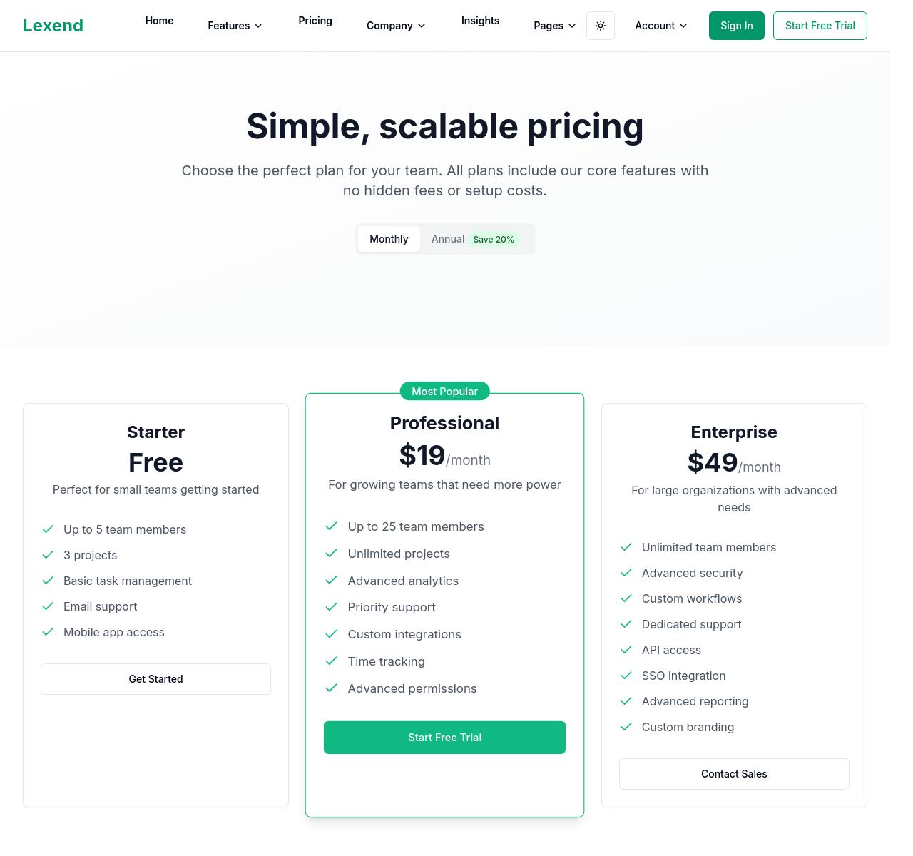 Pricing Preview