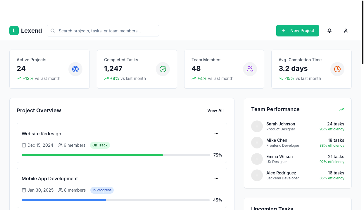Dashboard Preview